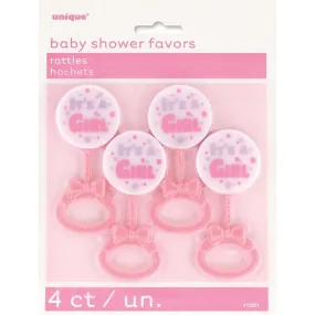 It's a Girl Rattles - Party Favors