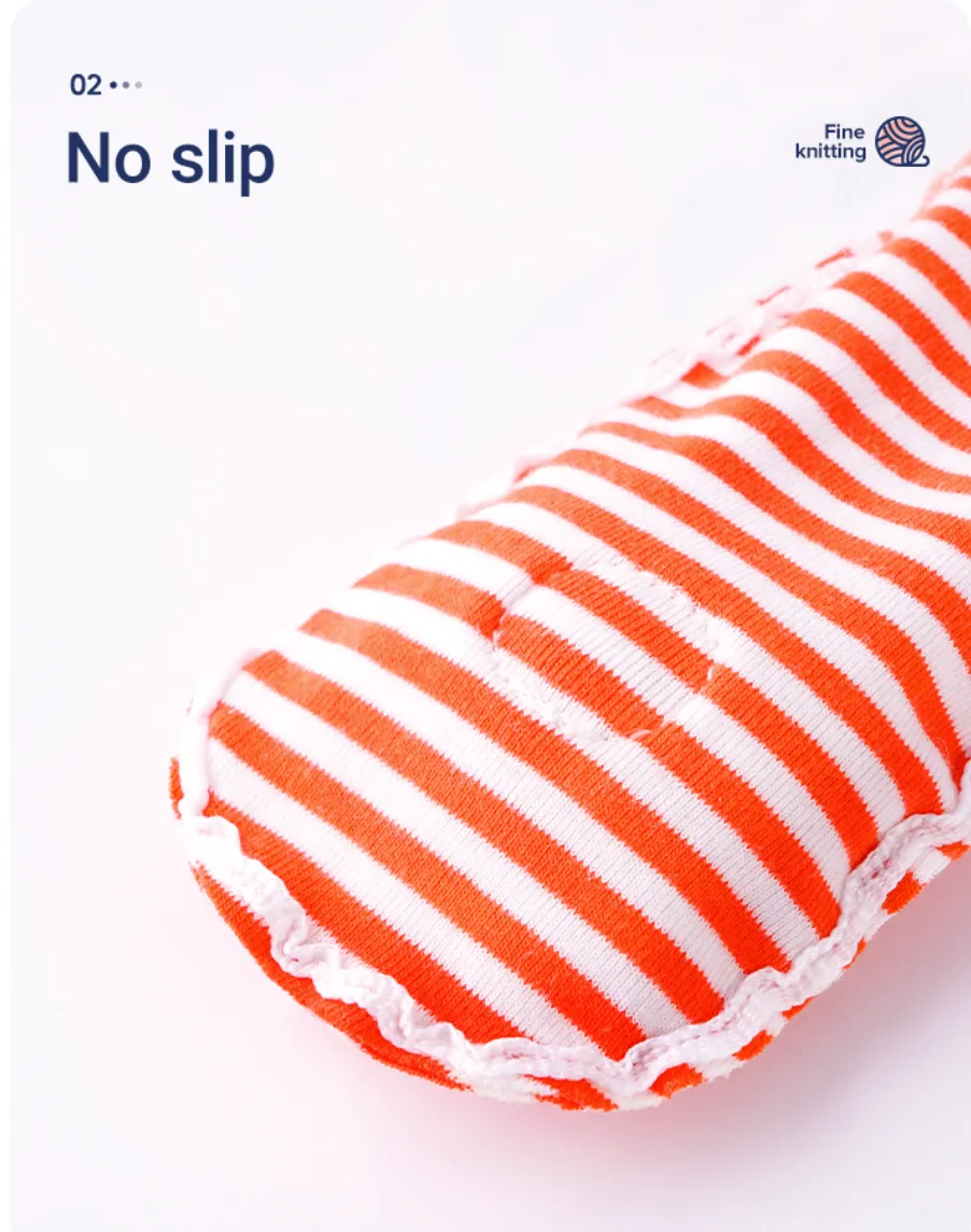 Jollybaby Newborn Wrist Rattles Foot Finder Toys 4 Pcs Gift Set - Fox