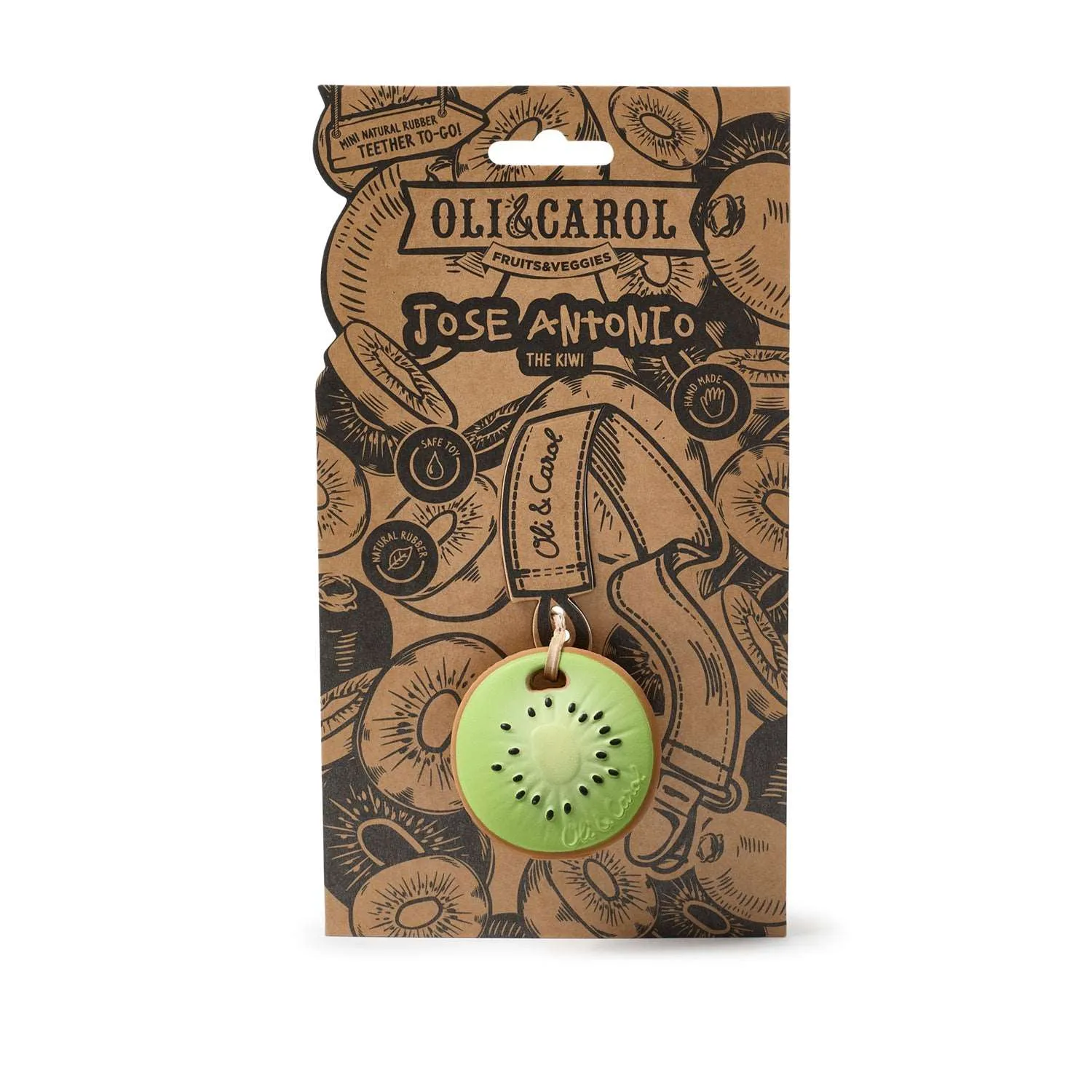 Jose Antonio the Kiwi Mini Baby Teether