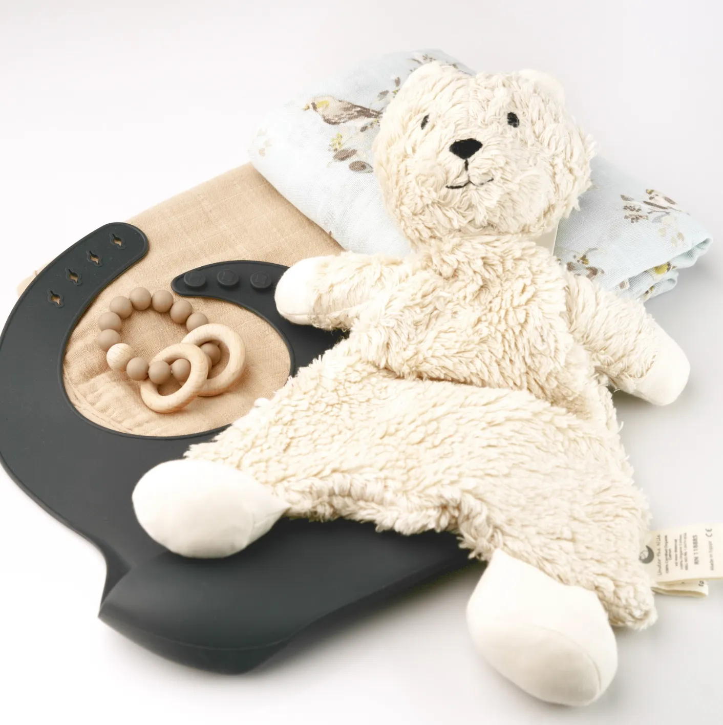 khaki · wood   silicone teether