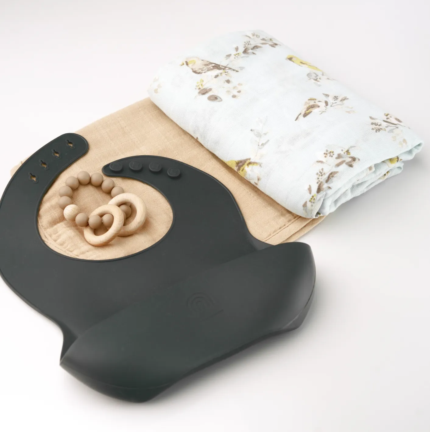 khaki · wood   silicone teether