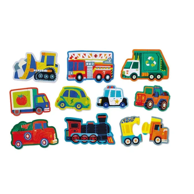 Let's Begin Puzzle 2 pc - Vehicles