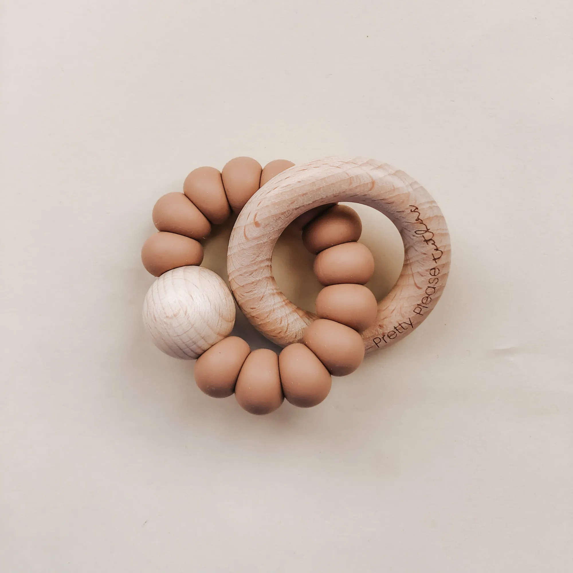 Levi Rattle Teether - Canyon by Pretty Please Teethers