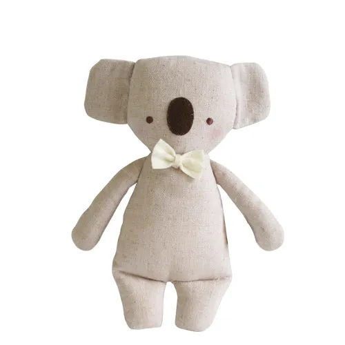 Linen Animal Rattle