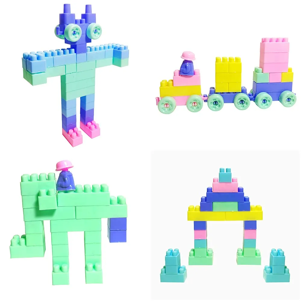 Little Hero Q Bricks Multicolour - 20 Pieces