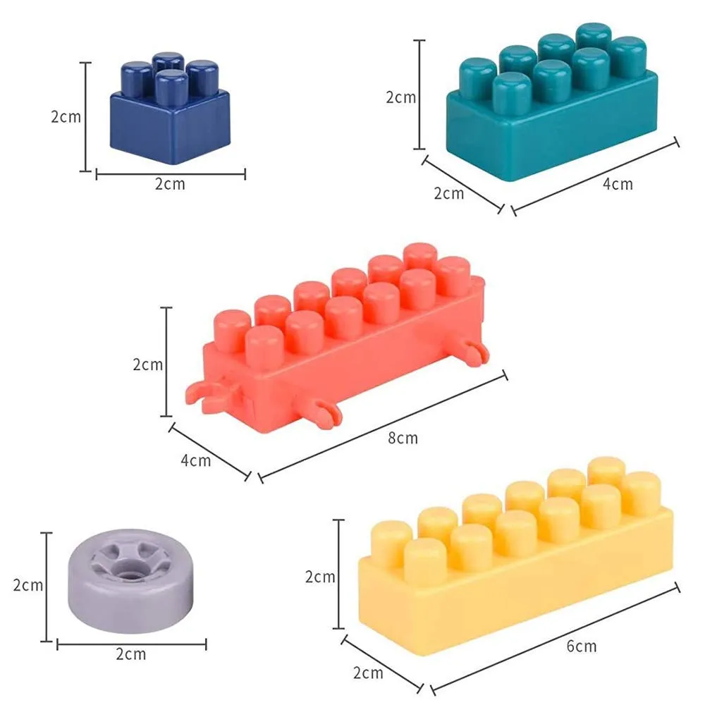 Little Hero Q Bricks Multicolour - 20 Pieces