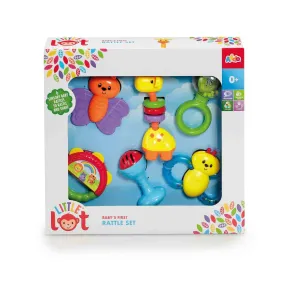 Little Lot Babys First Rattle Set