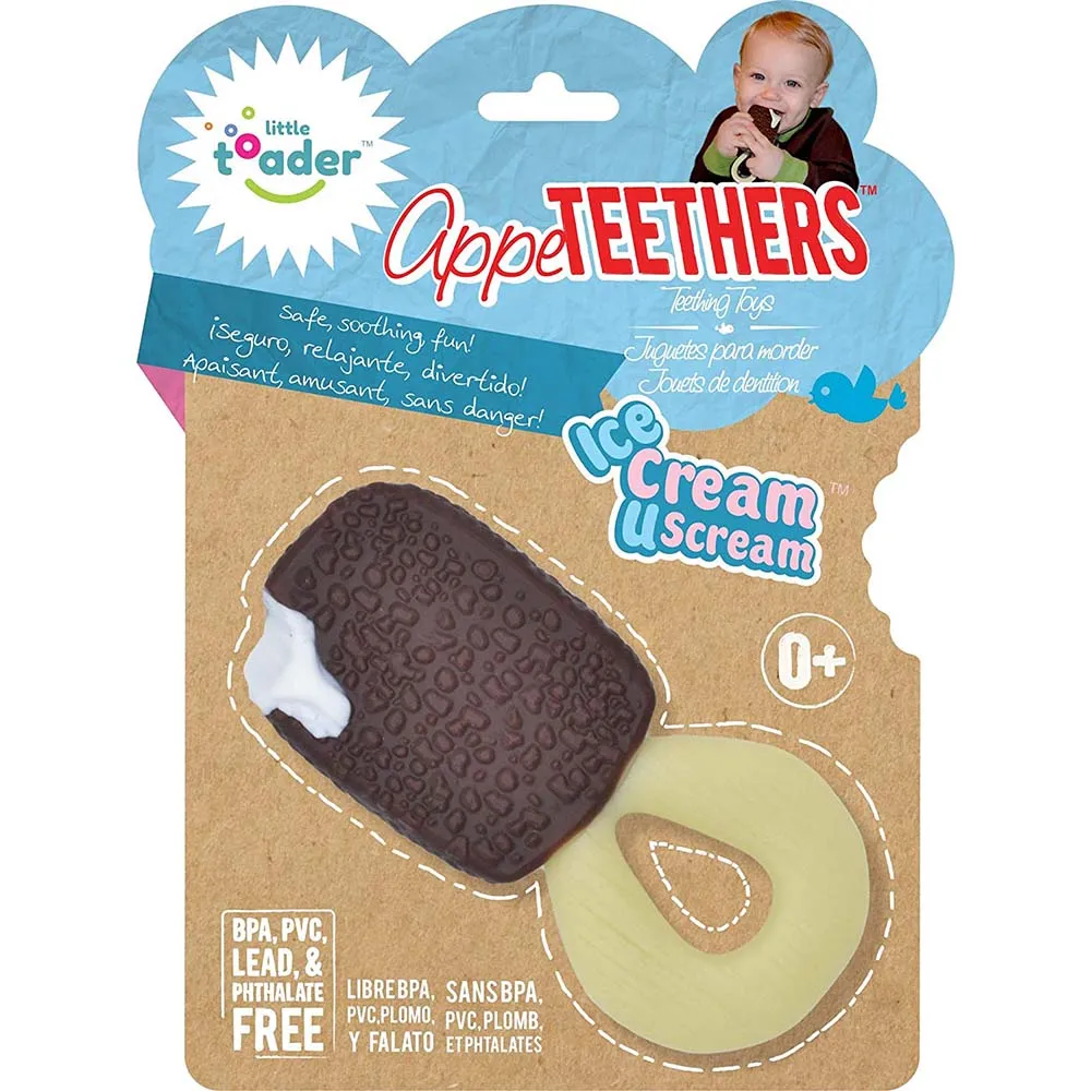 Little Toader Teething Toy Ice Cream U Scream