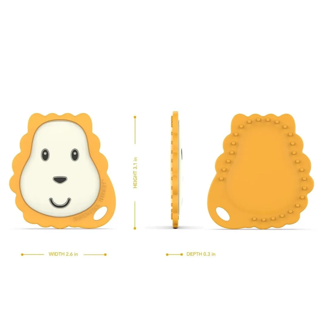 Matchstick Monkey Flat Face Teether & Soother Clip Gift Set