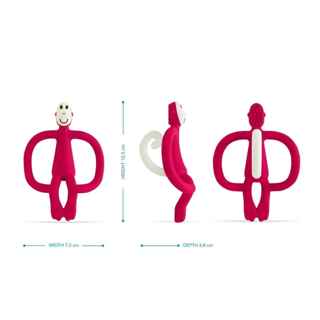 Matchstick Monkey Teething Toy - Red