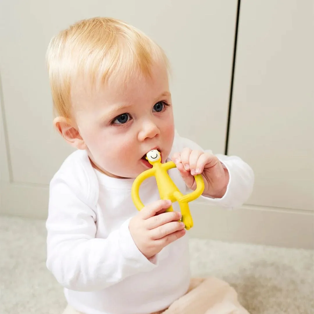 Matchstick Monkey Teething Toy - Yellow