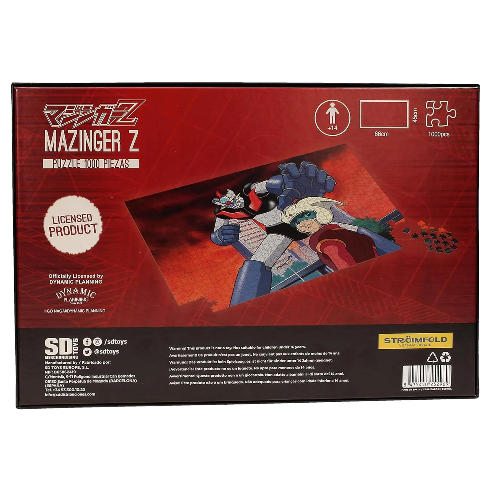 Mazinger Z Koji 1000 Piece Jigsaw Puzzle
