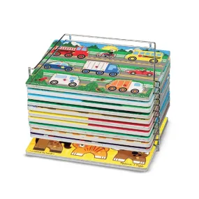 Melissa & Doug Single Wire Puzzle Rack
