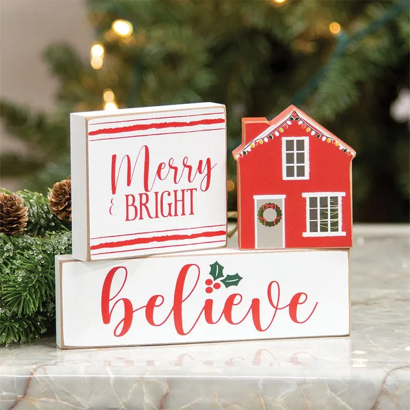 Merry & Bright Block Set