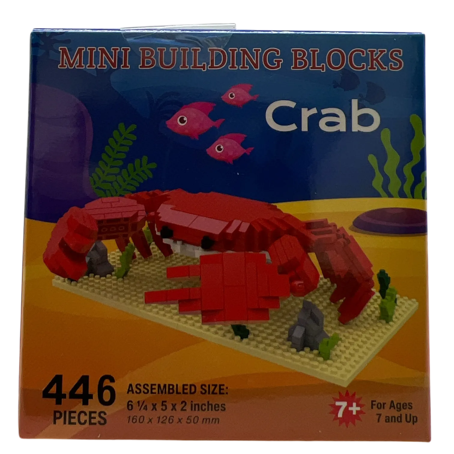 Mini Building Blocks - Crab