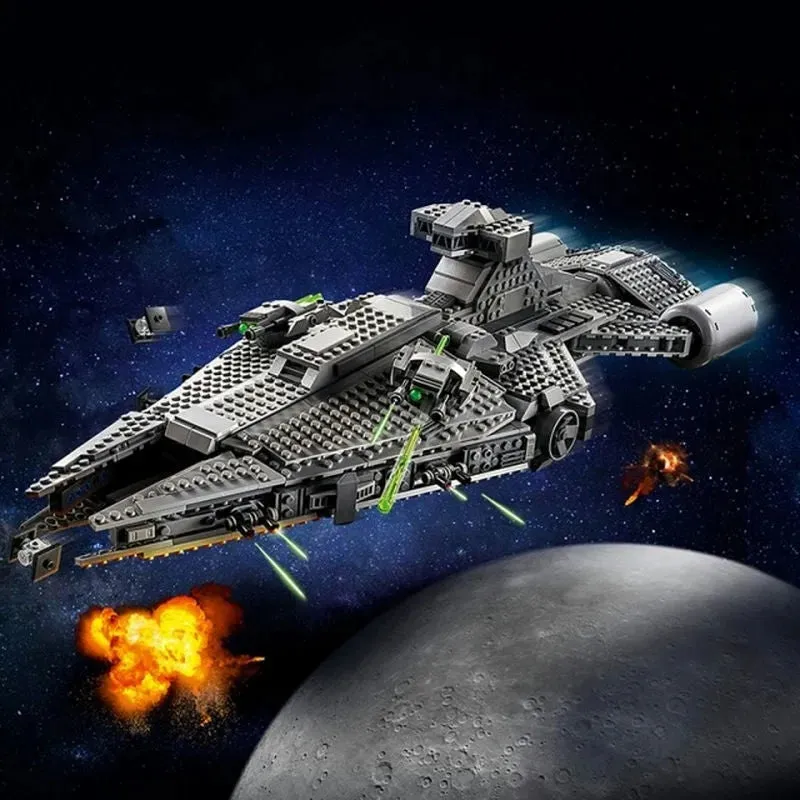 MOC Star Wars 89006 Imperial Light Cruiser Bricks Toy