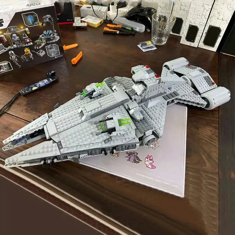 MOC Star Wars 89006 Imperial Light Cruiser Bricks Toy