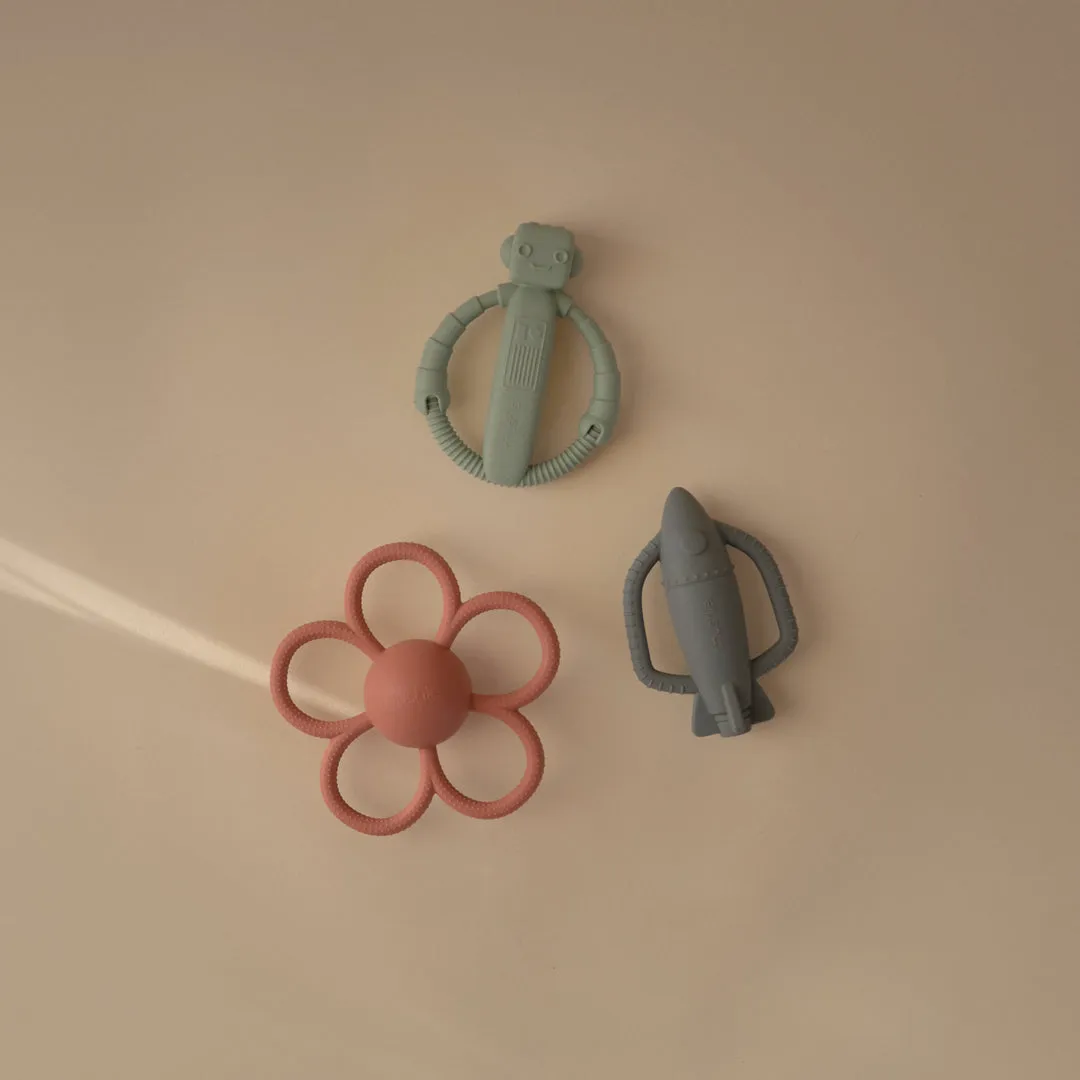 Mushie Silicone Teether