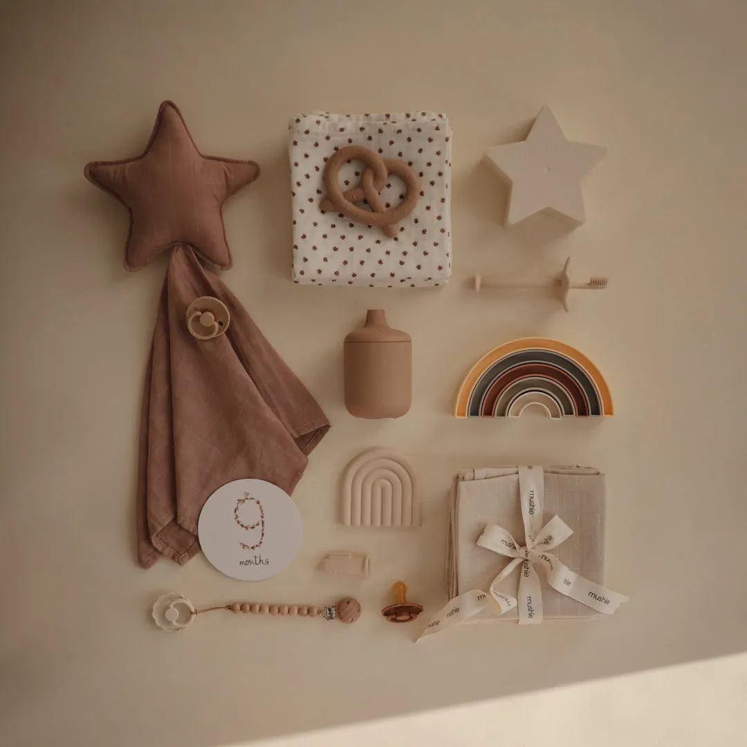 Mushie Silicone Teether