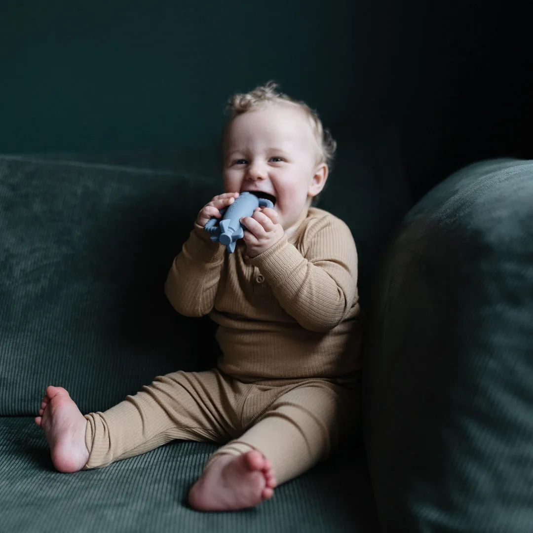 Mushie Silicone Teether