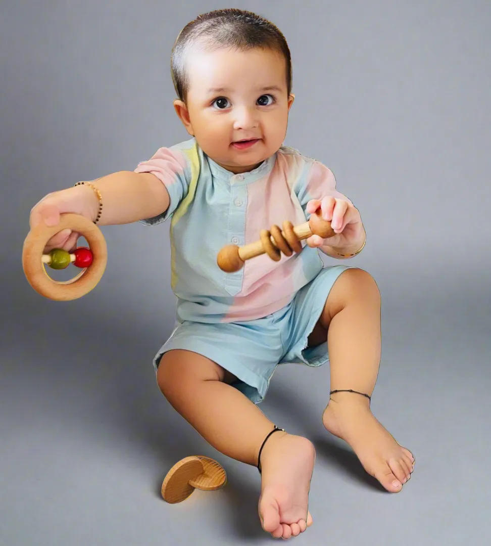 Neem Wood Teether- Penguin