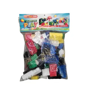 Nu ware Plastic Toy Blocks Half Kg MC-HKTB