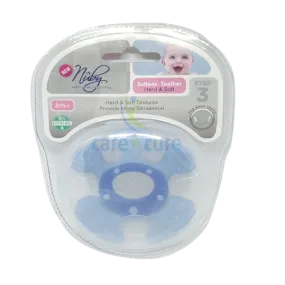 Nuby Natural Touch Softees Hard & Soft Teether 6m  67907