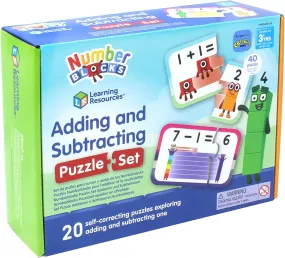 Numberblocks Adding and Subtracting Puzzle Set by Learning Resources - Ages 3 Years 