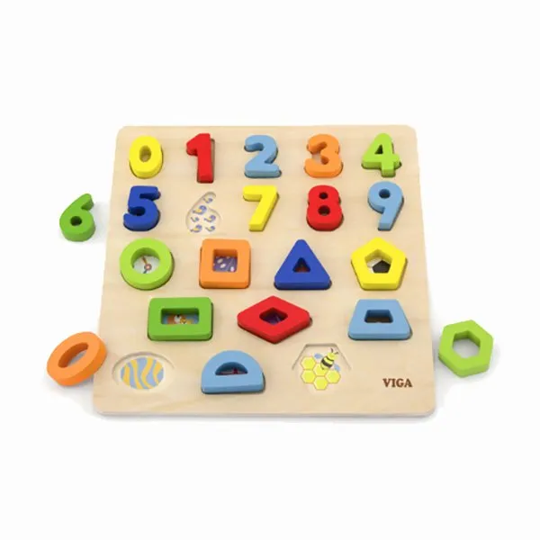 Numbers and shapes puzzle