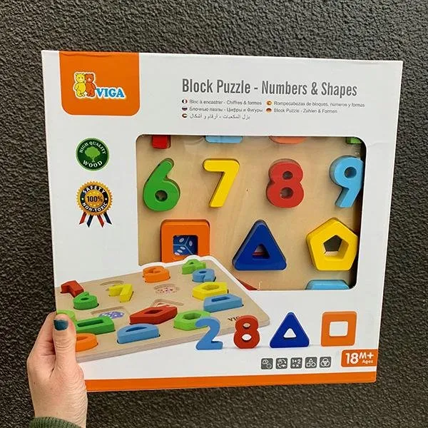 Numbers and shapes puzzle