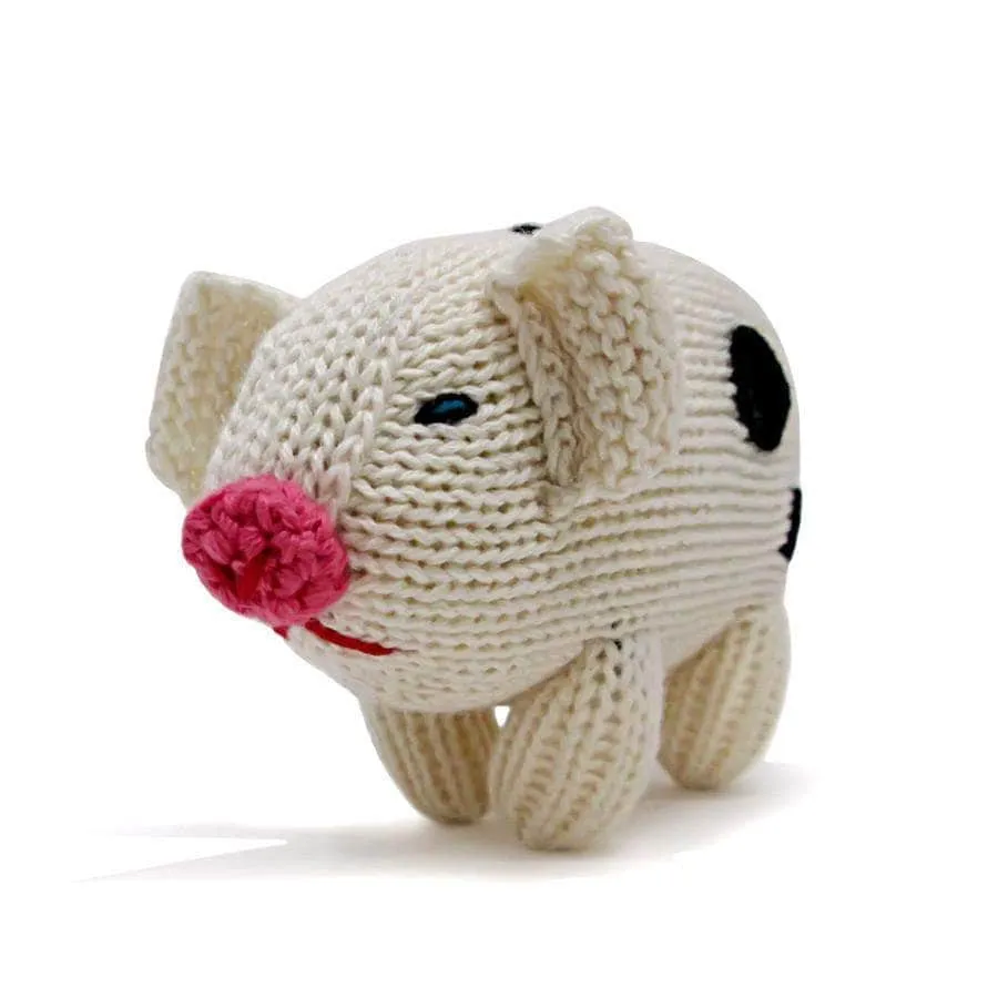 On The Farm Organic Baby Rattles Gift Set