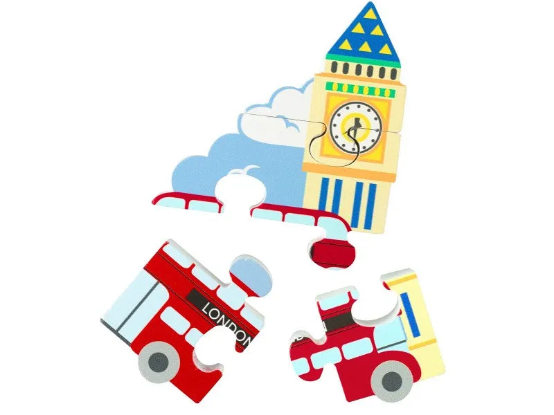 Orange Tree Toys Mini Puzzle London Bus