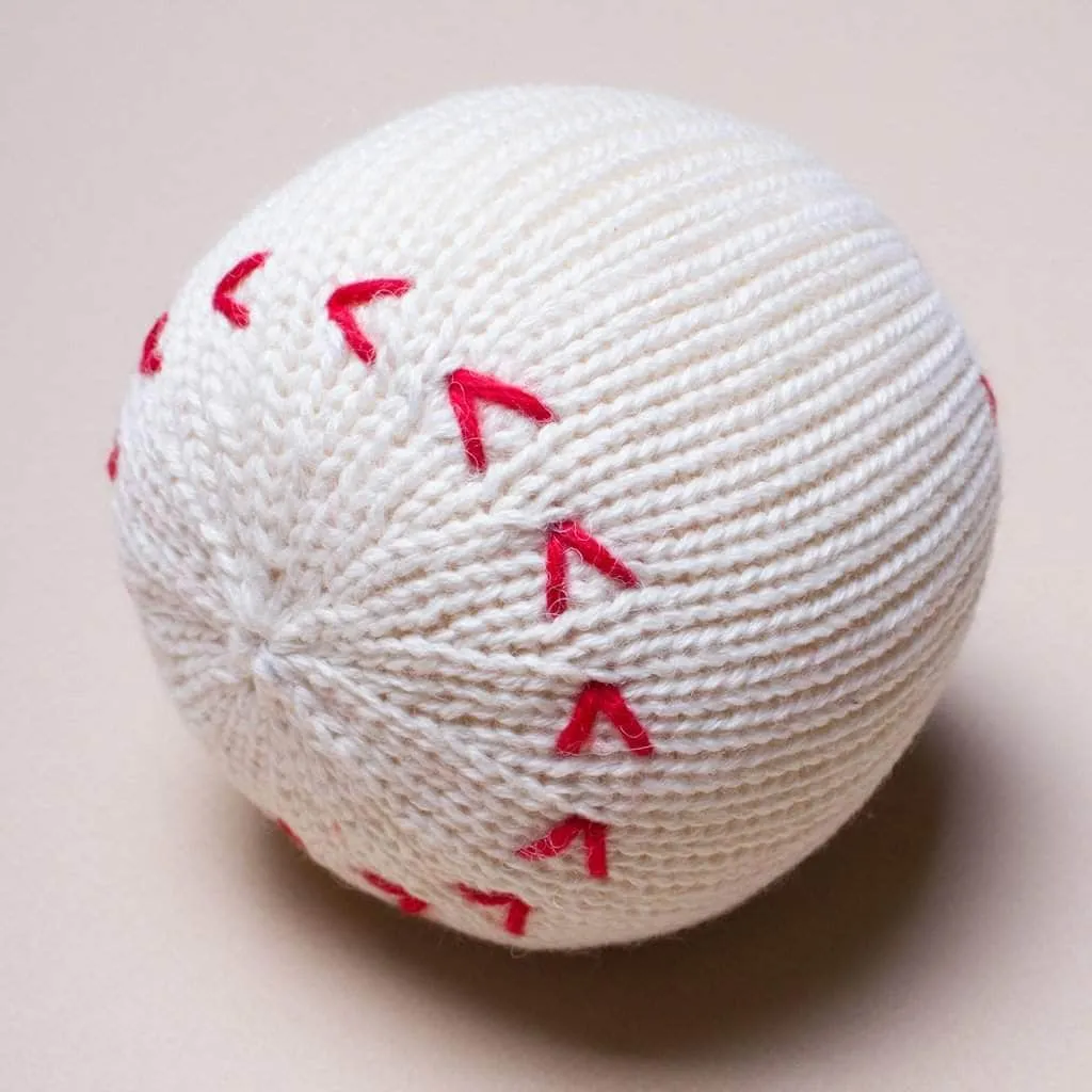 Organic Baby Ball Toy Set | Newborn Rattles - Football, Baseball & Basketball