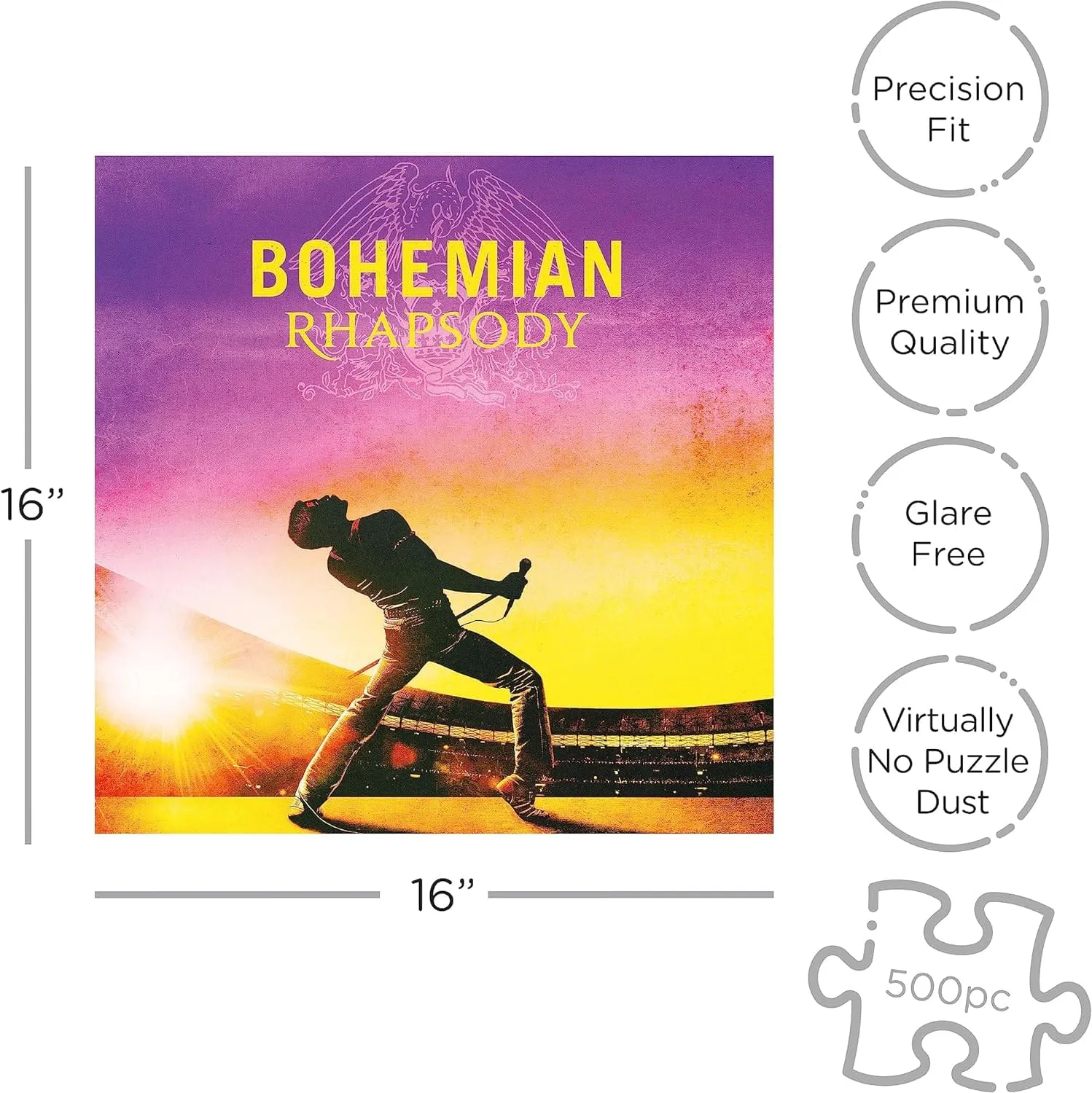 Queen Bohemian Rhapsody 500 Piece Jigsaw Puzzle