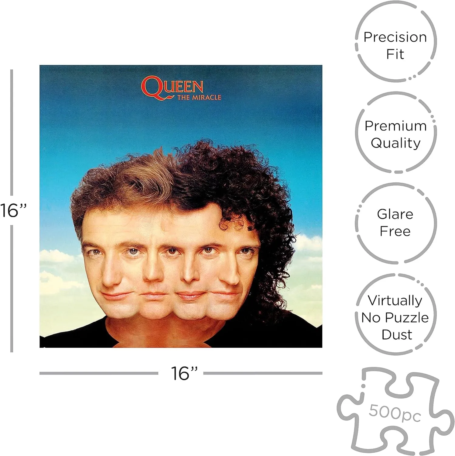 Queen The Miracle 500 Piece Jigsaw Puzzle