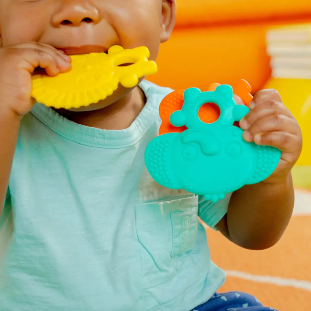 "Bright Starts™ Bright Starts™ Gummy Buddies™ 3-Pack Textured Teethers"