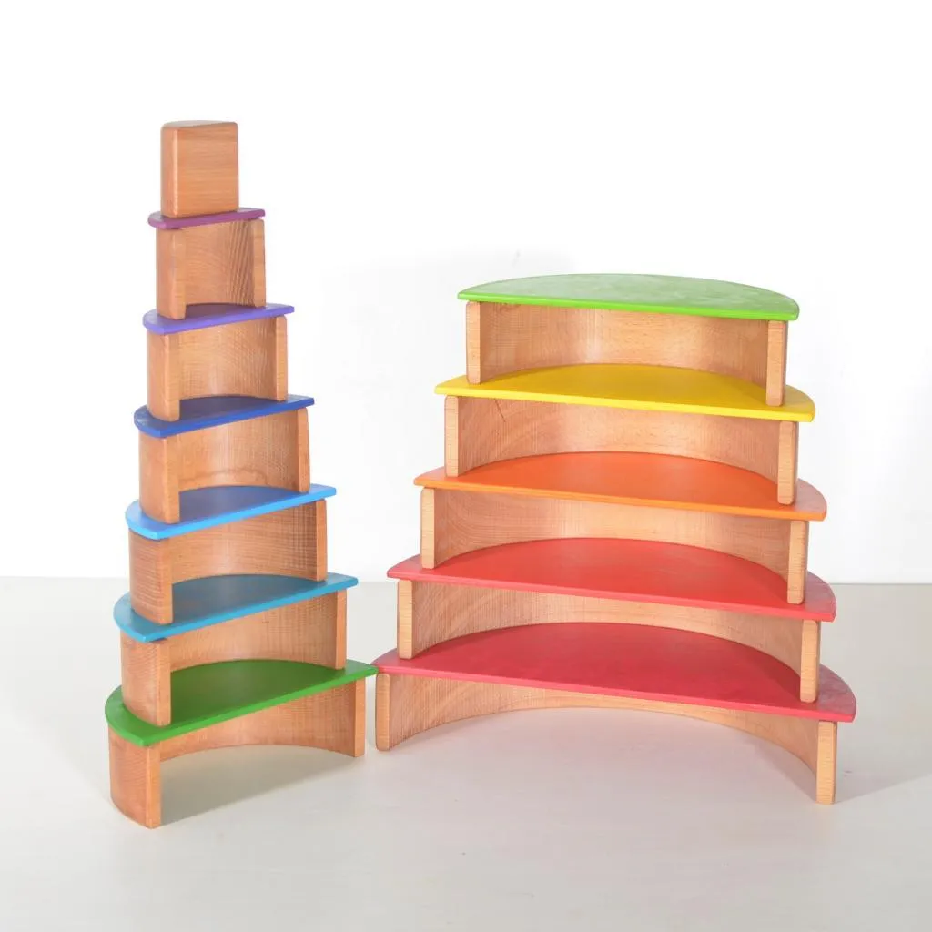 Rainbow Semi-circles Set