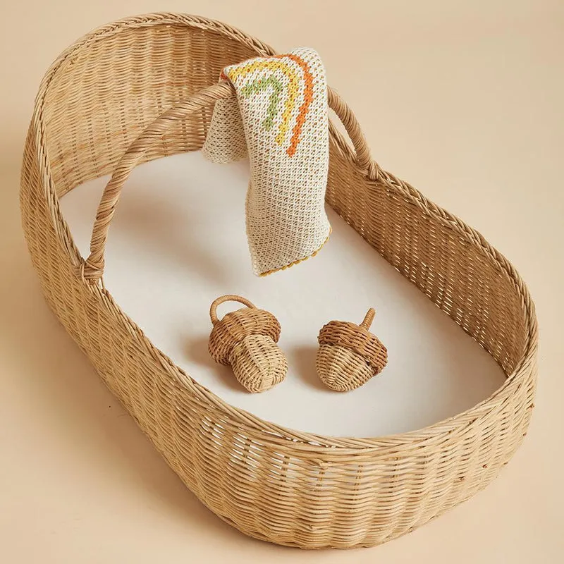 Rattan Mushroom Rattle