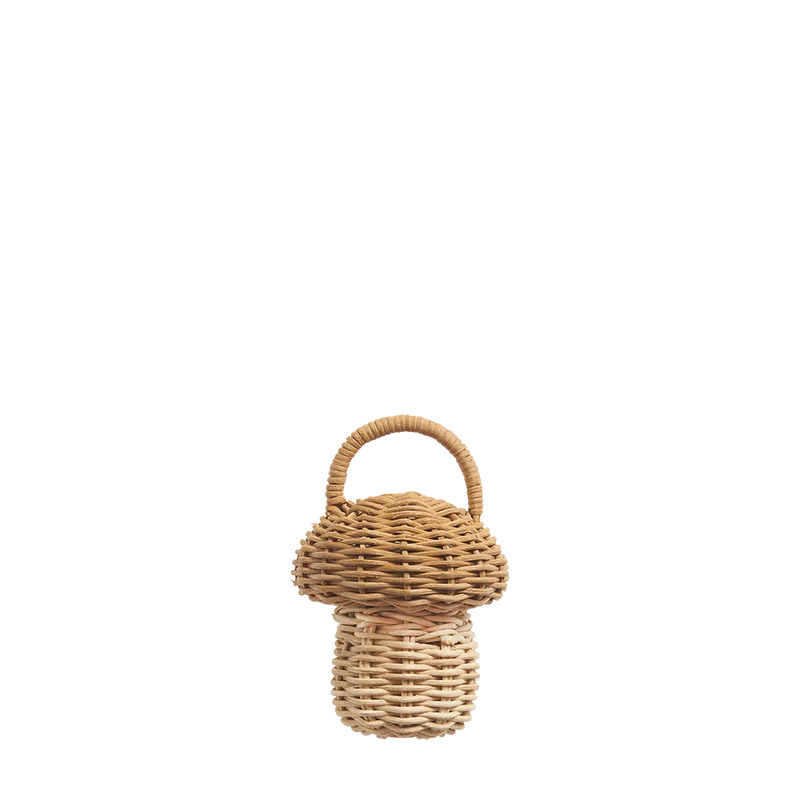 Rattan Mushroom Rattle