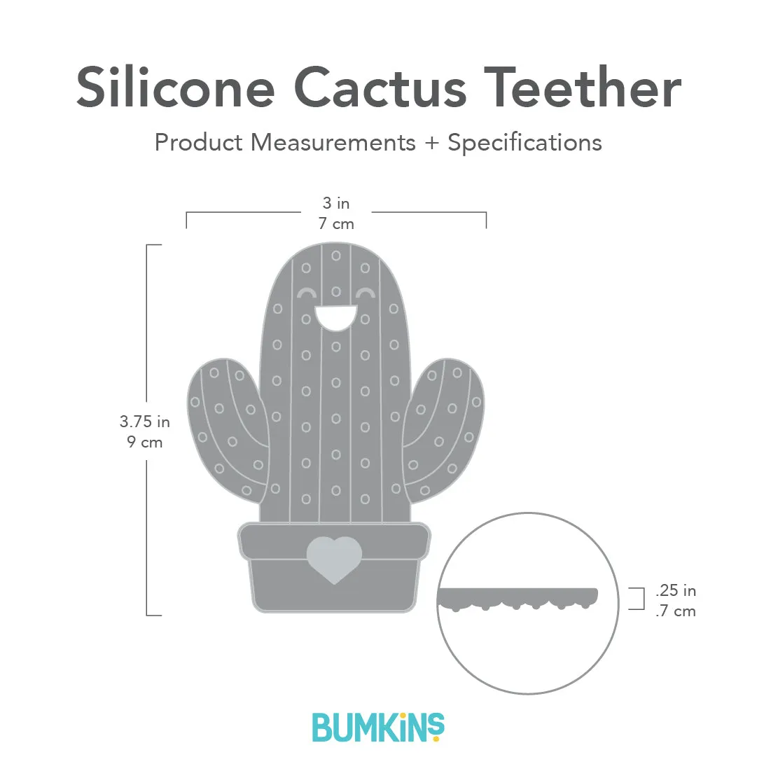 Silicone Teether: Cactus