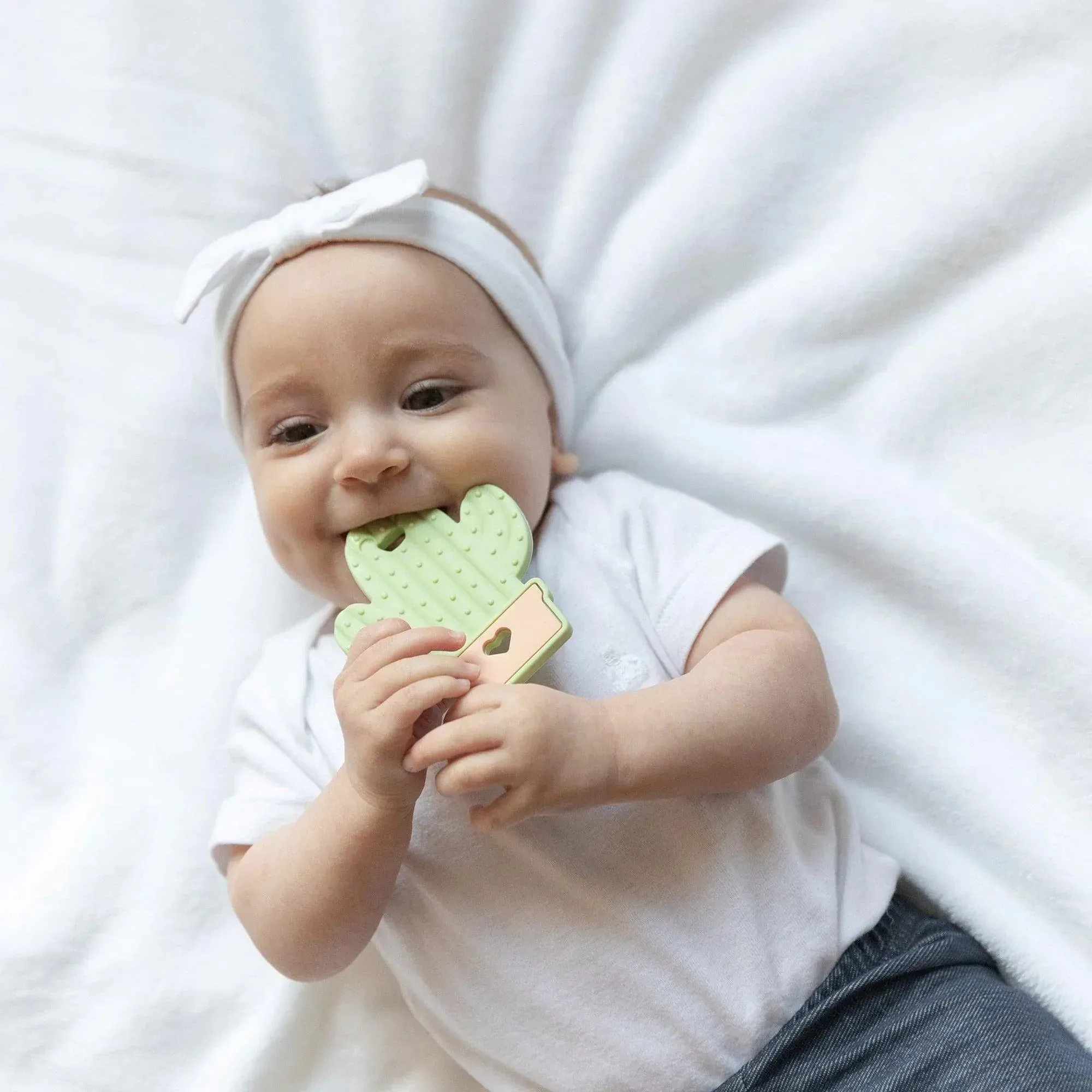 Silicone Teether: Cactus