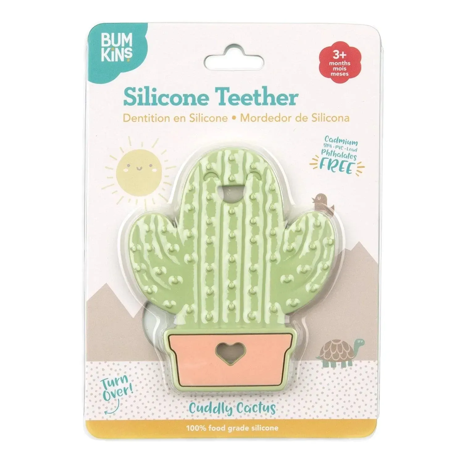 Silicone Teether: Cactus
