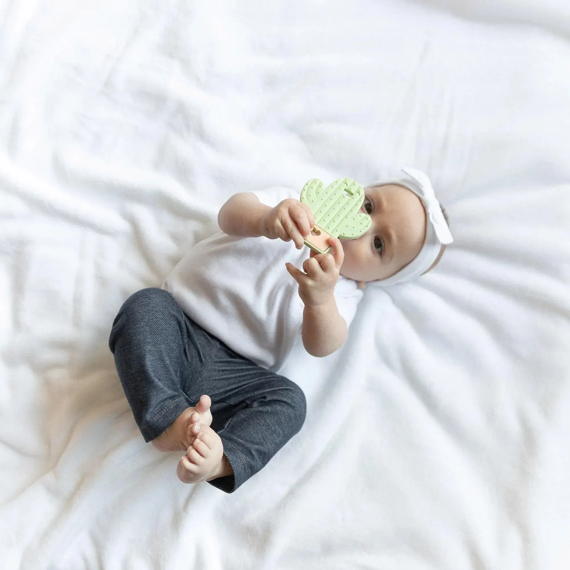 Silicone Teether: Cactus
