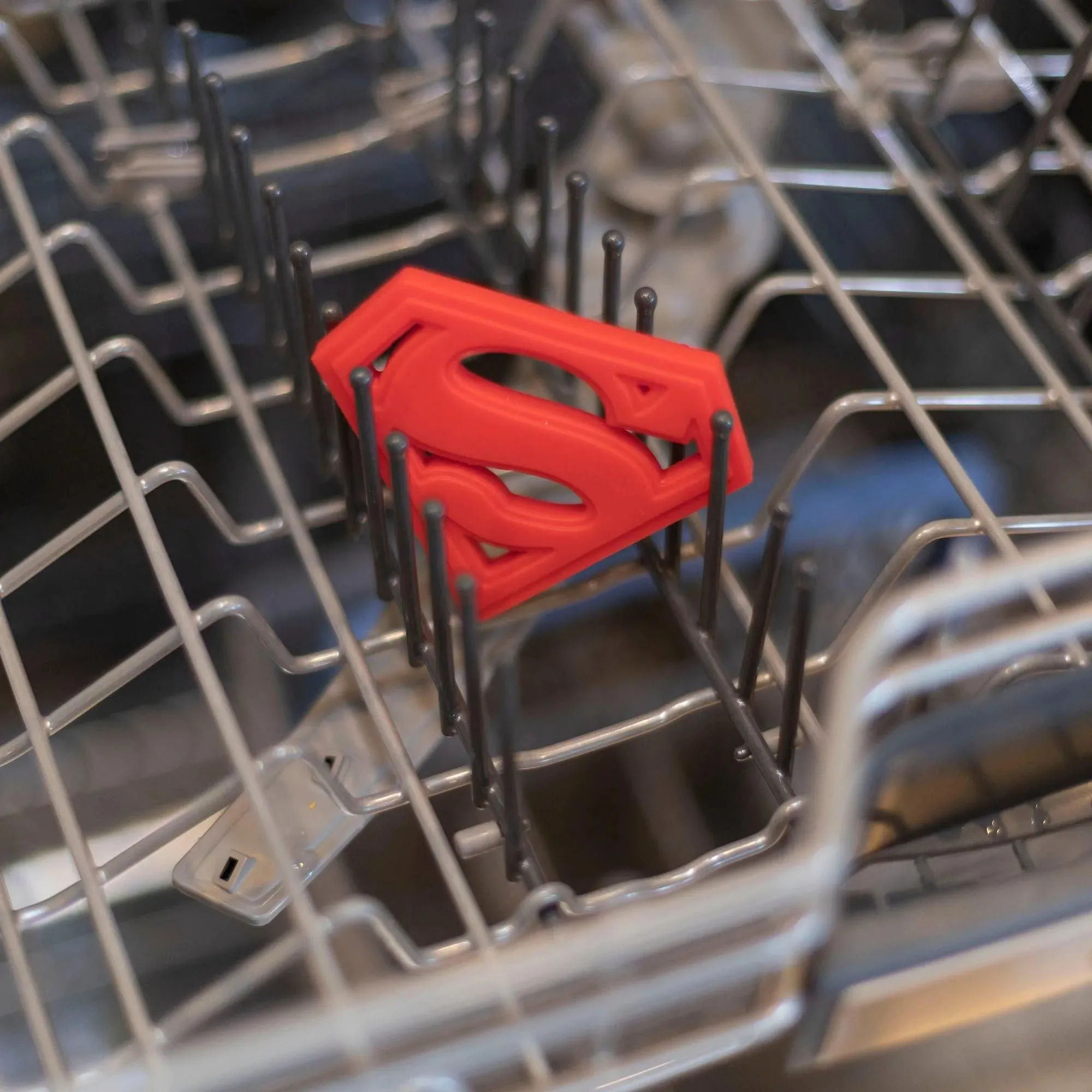 Silicone Teether: Superman