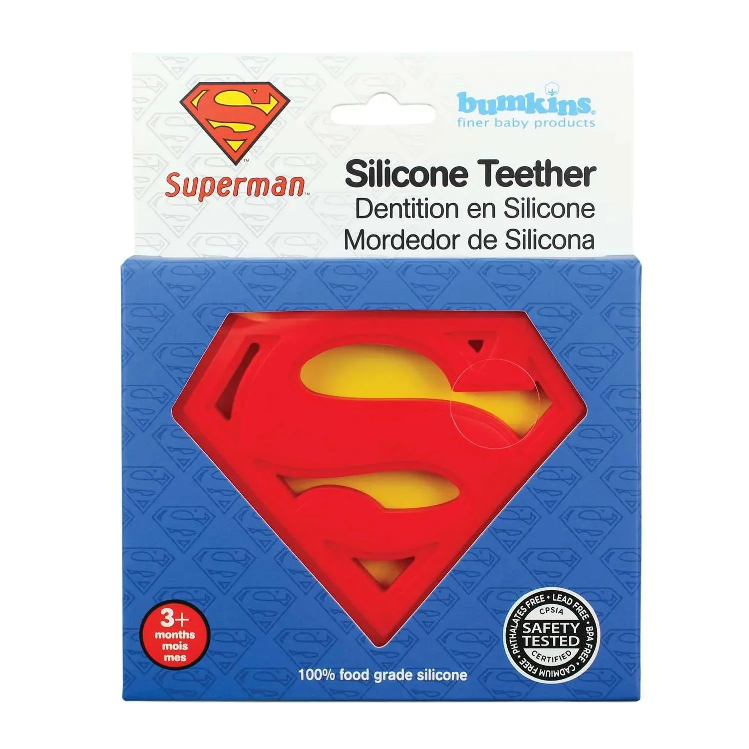 Silicone Teether: Superman