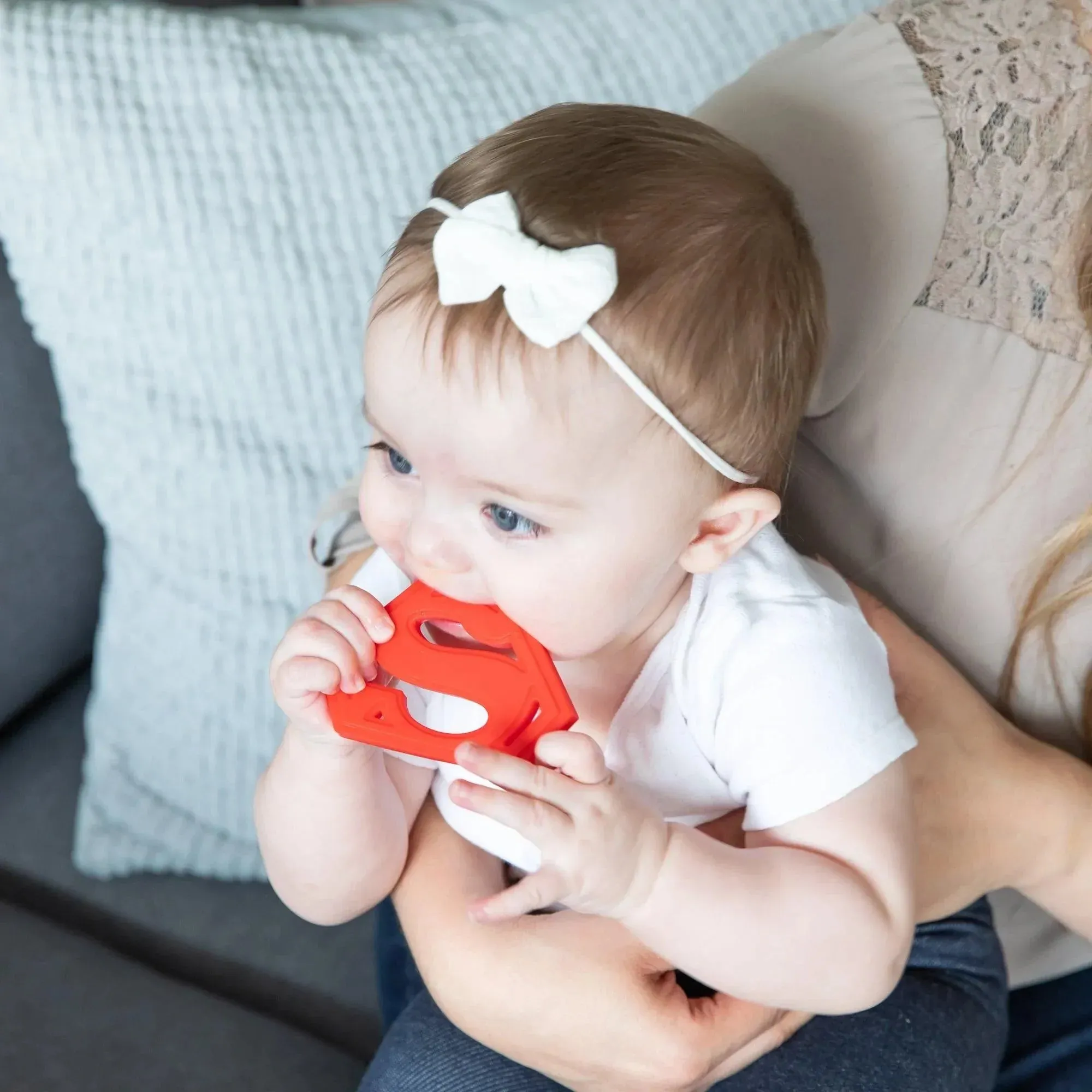Silicone Teether: Superman