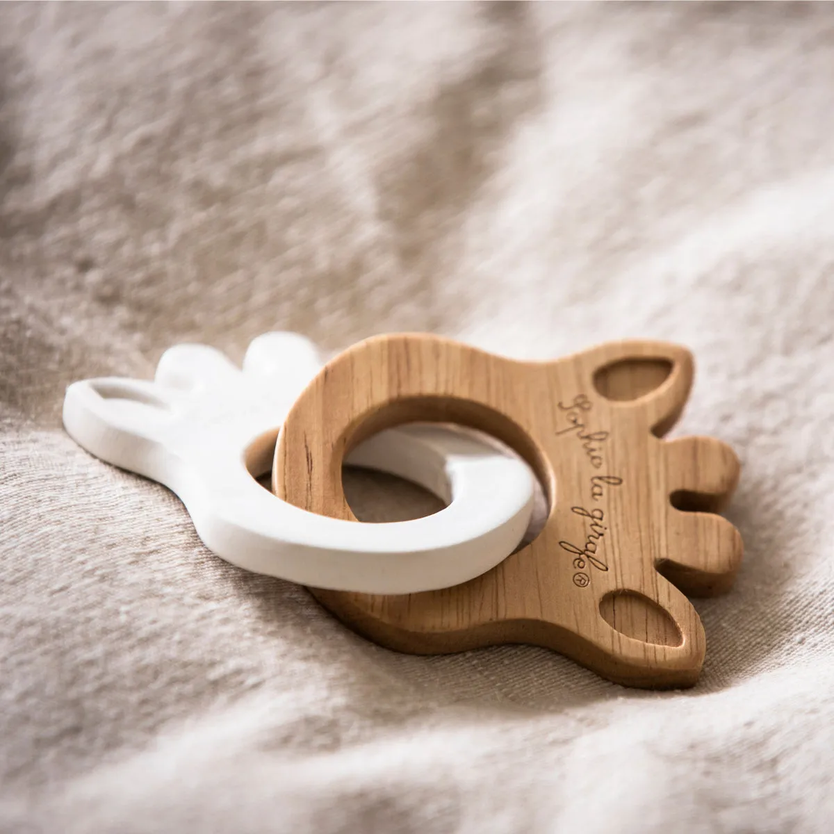 Sophie La Girafe So Pure Silhouette Rings