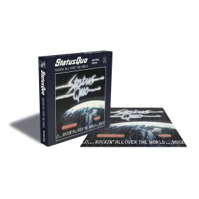 Status Quo Rockin All Over The World 500 Piece Jigsaw Puzzle
