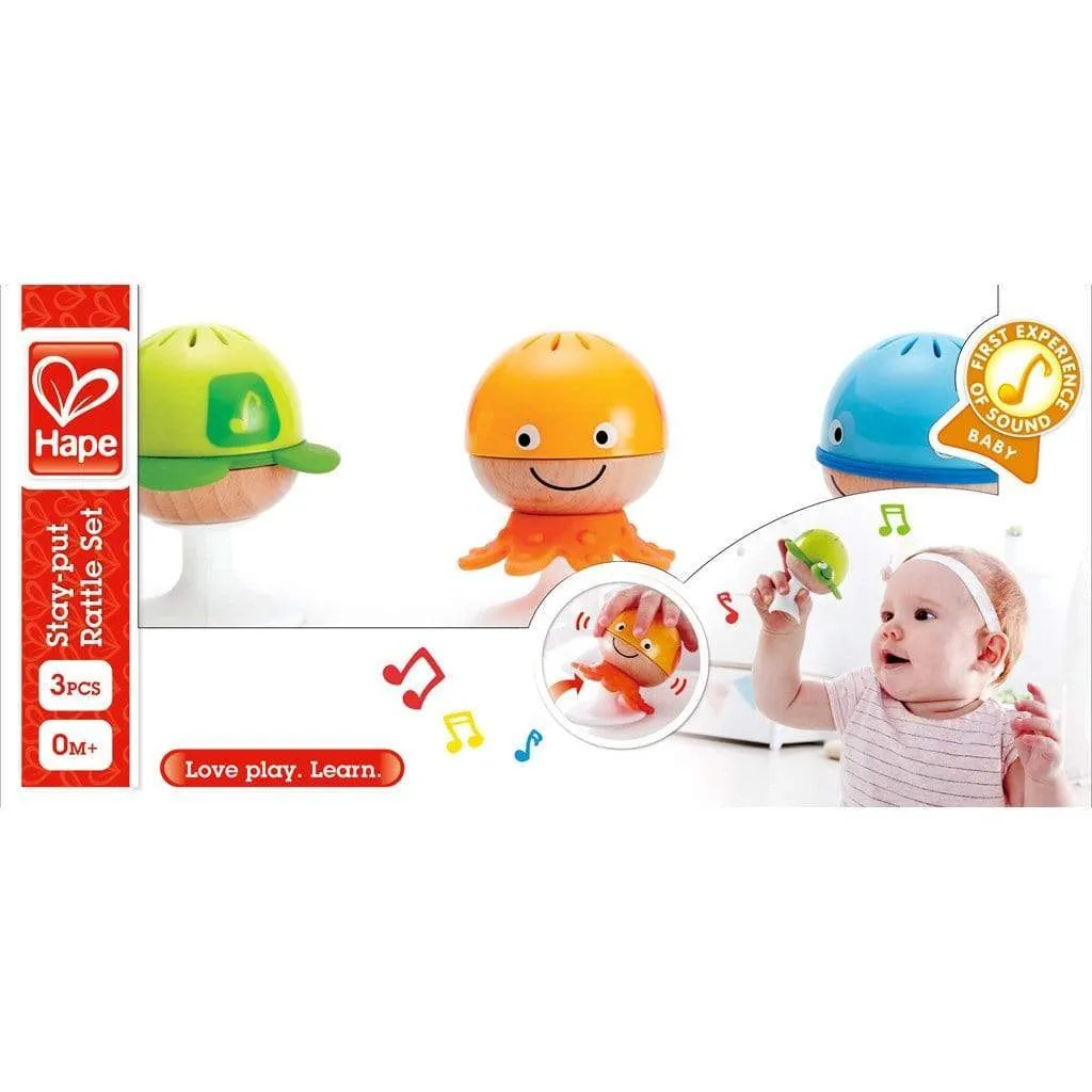 Stay Put Rattle Set
