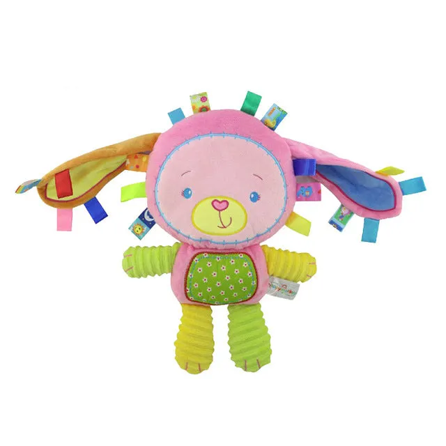 Stuffed Animal Soft Baby Rattles Toy